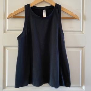 Kyodan Crew Neck Sleeveless Tank Top - Black